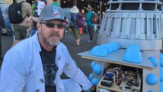 The Time Scales Interviews Andrew Maley Live  Dalek Fax  Maker Faire Mare Island CA Oct 19 2024 [upl. by Koorb]