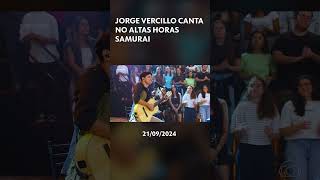 Altas Horas  Jorge Vercillo canta quotSamuraiquot [upl. by Dede]