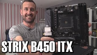 Asus ROG Strix B450 i ITX Motherboard Review [upl. by Buschi]