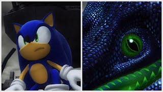 Modern Sonic VS Perfect Chaos Hard Mode SRank  Sonic Generations Remastered [upl. by Mohandis]