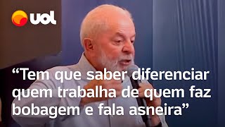 Lula sobre eleição municipal Não podemos votar em um imbecil que fala bobagens e agride os outros [upl. by Ifill315]