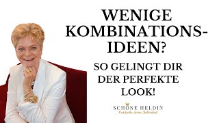 Wenige KombinationsIdeen für Deine Outfits – So gelingt Dir der perfekte Look [upl. by Irok]