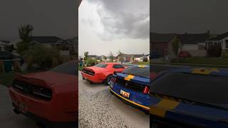 Making’ it rain music dj dodge hellcat ford shelby [upl. by Rebliw]