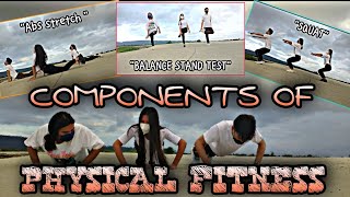 8 COMPONENTS OF PHYSICAL FITNESS  PHYSICAL EDUCATION [upl. by Randene124]