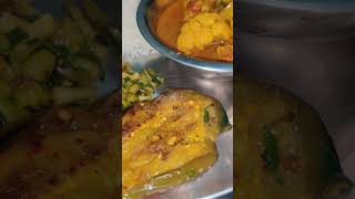 Lunchthali odisafoodblogs love odiafood cancerawareness youtubeshorts [upl. by Leval]