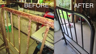 Restoring Antique Bed Frames  Part 2 [upl. by Natale]