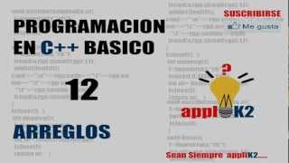 Tutorial de Programacion en C  12 ARREGLOS Suma de Elementos de un Vector [upl. by Yenwat]