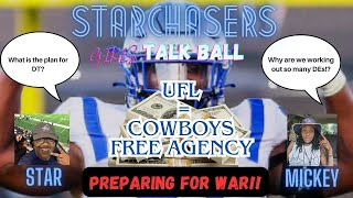 StarChasers Offseason Convos Cowboys Free Agency thru UFL [upl. by Reinertson830]