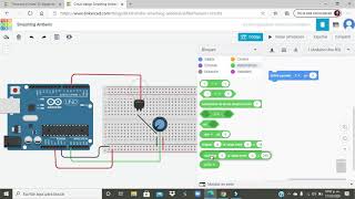 Utilización del Potenciómetro en Tinkercad para controlar la intensidad de la luz [upl. by Lerrehs874]