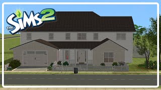 The Sims 2 House Build  Woodlock Lane 1 [upl. by Peedus]