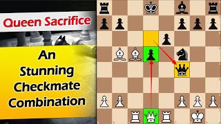 An Stunning Checkmate Combination  Foulds vs Lang 1956 [upl. by Humpage]