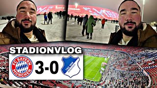 BAYERN DOMINIERT HOFFENHEIM KLAR 🔥 FC Bayern München vs TSG Hoffenheim  Stadionvlog [upl. by Nyhagen]