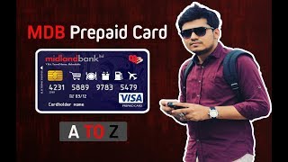 MDB Prepaid Card  Midland Bank Limited A to Z [upl. by Neetsyrk]