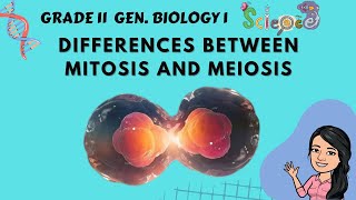 Differences between Mitosis and Meiosis  Grade 11 Gen Biology 1 Tagalog [upl. by Wollis]