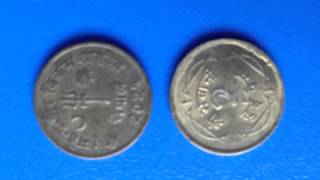 King Mahendra Bir Bikram Shah Dev Two Paisa Coin Nepal [upl. by Immat734]