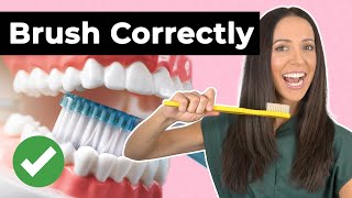 How To Brush Your Teeth Correctly [upl. by Pik]