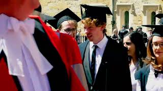 Oxford University Encaenia procession 2022 [upl. by Masao]