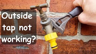 Outside Tap Not Working Replacement Guide [upl. by Etnoel12]