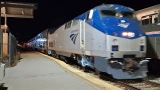 11324  Amtrak 59 Arriving in Carbondale Illinois [upl. by Rosabella893]