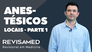 Anestésicos locais História e estrutura química Parte 1  Videoaula  Residência Médica [upl. by Neened]