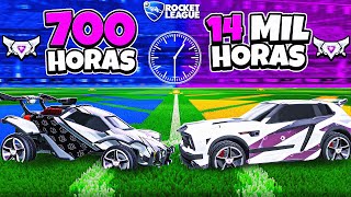 SSL DE 700 HORAS VS SSL DE 14000 HORAS NO ROCKET LEAGUE TEM DIFERENÇA [upl. by Bencion311]