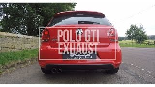 VW Polo GTI 6R Scorpion Decat Exhaust Driving [upl. by Osnofla]