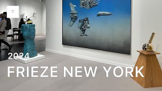 FRIEZE ART FAIR NEW YORK 2024 HIGHLIGHTS ARTNYC [upl. by Ticknor396]