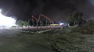 Clute Intermediate Tennis Court Installation in time lapse [upl. by Winifred]