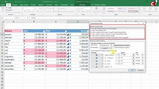 Excel  regels voorwaardelijke opmaak aanpassen [upl. by Dnaltroc]