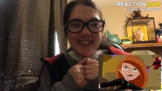 Kim Possible Theme Song  Disney Channel – REACTIONCAM [upl. by Carlen]