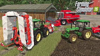 First 60 minutes on Riversbend Spring Map  Farming Simulator 25 GAMEPLAY [upl. by Kowatch]