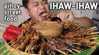 FILIPINO STREETFOOD IHAWIHAW  MUKBANG PHILIPPINES  TOL BULOY MUKBANG [upl. by Ocimad325]