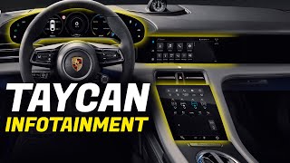 2020 Porsche Taycan Infotainment Review amp Deep Dive [upl. by Melita510]