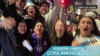 ARGENTINA CAMPEON COPA AMERICA 2024  Festejos en Concordia [upl. by Htebiram333]