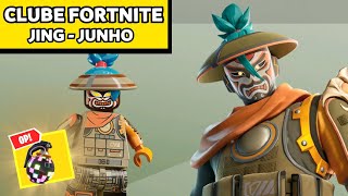 JING SKIN DO CLUBE FORTNITE DE JUNHO [upl. by Sivraj]