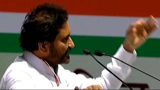 Shakti Singh Gohil Leader of Gujarat Legislative Assembly addressing AICC Session in New Delhi [upl. by Ydnec]