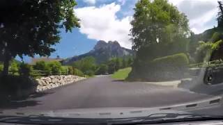 Driving in France  EvianlesBains to Bernex HauteSavoie 74 [upl. by Xanthe]