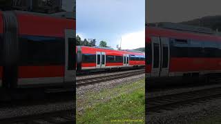 Zugsichtung beim Bahnhof WaldshutTiengen  Deutschland 2024 [upl. by Ahsemit924]