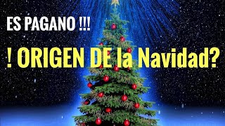 ORIGEN de la Navidad Paganismo [upl. by Kinnard]