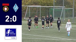 EnBWOberliga  AJunioren SG Sonnenhof Großaspach  SV Böblingen 202425 [upl. by Denison]