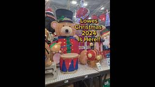 Lowes Christmas Decorations 2024 Has Arrived [upl. by Ttebroc]