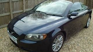 2007 VOLVO C70 24i SE Convertible 2dr Petrol Geartronic 229 gkm 170 bhp [upl. by Gerdeen]