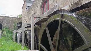 Moulin à eau château de Fougères France [upl. by Mackie615]