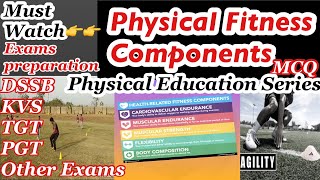 Physical Fitness Components MCQ  MCQ On Physical FitnessComponents  Physical Education [upl. by Mcmullan]