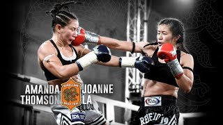 Rebellion Muaythai 19 Amanda Thomson vs Joanne La [upl. by Eugenides]