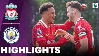 Liverpool vs Manchester City  U21 Premier League 2  Highlights 17082024 [upl. by Gavan]