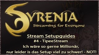 Tipeeestream Setup Deutsch  SetupGuide  Tipeestream settings und erklären [upl. by Leunamme]