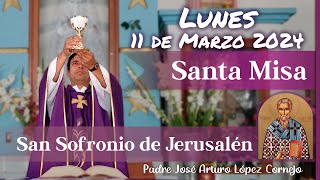 ✅ MISA DE HOY lunes 11 de Marzo 2024  Padre Arturo Cornejo [upl. by Rasure446]