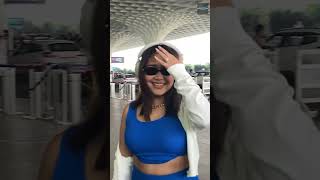 Neha Kakkar Rocks Casuals with a Cute Interaction with Paps [upl. by Bernadene]