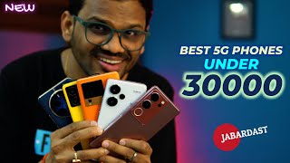 TOP 5 Best 5G Phones Under 30000 in 2024 l Best Mobile Under 30000 [upl. by Slrahc]